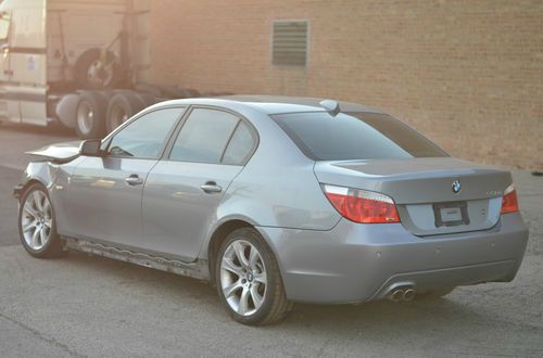 2006 bmw 550i, navi, sport package, salvage, no reserve!!!