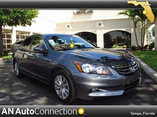 Honda accord sdn ex-l with sunroof &amp; leather 13k miles