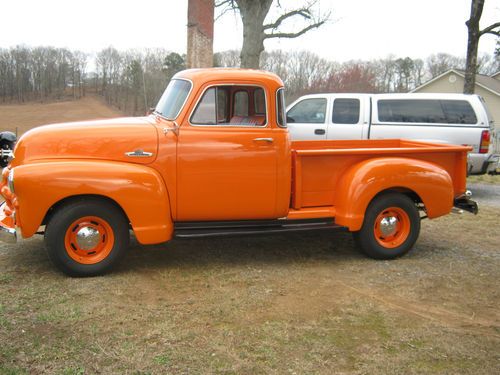 1954 chevrolet  five window pickup