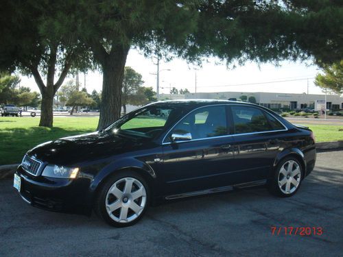 2004 audi s4 4.2l base sedan 4-door excellent condition!