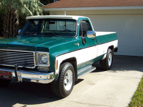 1976 chevrolet silverado c20 camper special 454cu in.