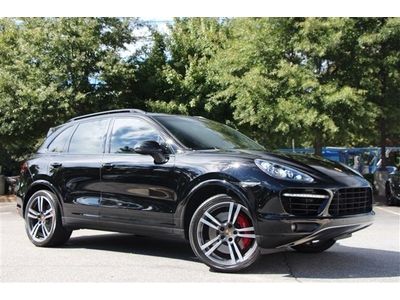 2013 porsche cayenne turbo ,burmester,pano,sport chrono,bi-xeanon,loaded!