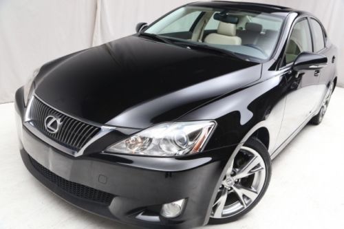 We finance! 2009 lexus is 250 rwd power sunroof navigation back up camera