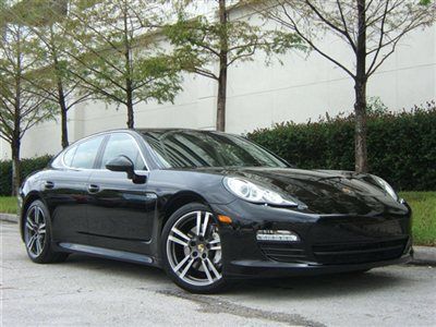 2012 porsche panamera s black/black 15k miles