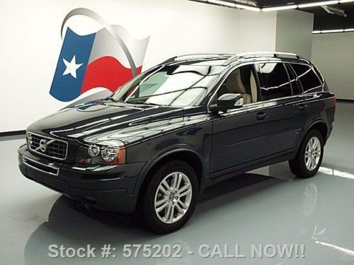 2011 volvo xc90 3.2 7-pass htd leather sunroof nav 58k texas direct auto