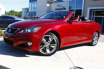 2010 lexus is 350c convertible hard top - low miles - stunning condition