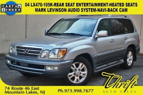 04 lx470-105k-rear seat entertainment-mark levinson audio system-navi-back cam