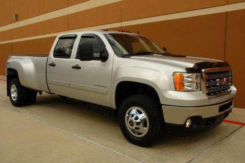 2013 gmc sierra 3500 hd sle crew cab duramax diesel drw 4wd rear camera 1 owner