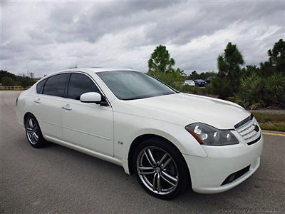 06 infiniti m35 sport edition dealer serviced leather sunroof camera florida car