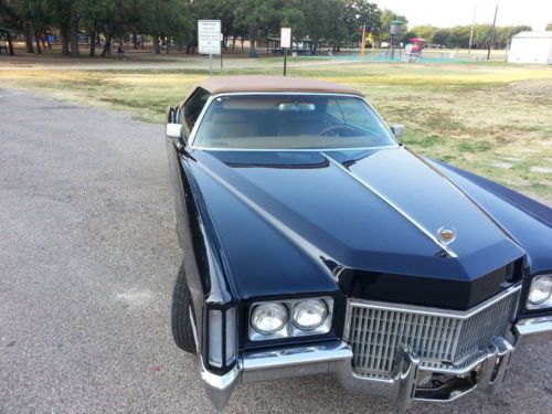 1971 drop top cadillac  eldorado rare