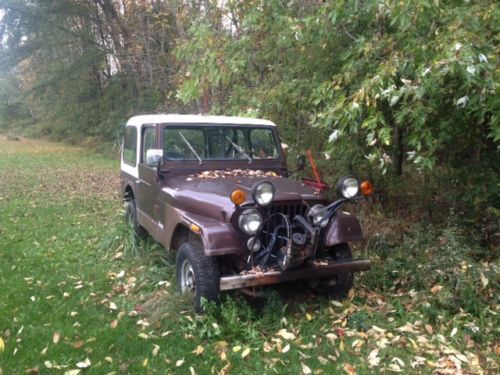 Jeep cj7 with western plow