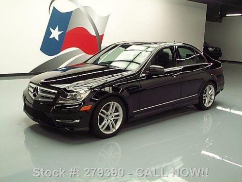 2013 mercedes-benz c300 sport 4matic awd sunroof 8k mi texas direct auto