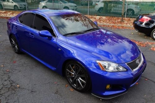 Ultrasonic blue! clean carfax 5.0l v8 416hp 4-door is-f call for finance!