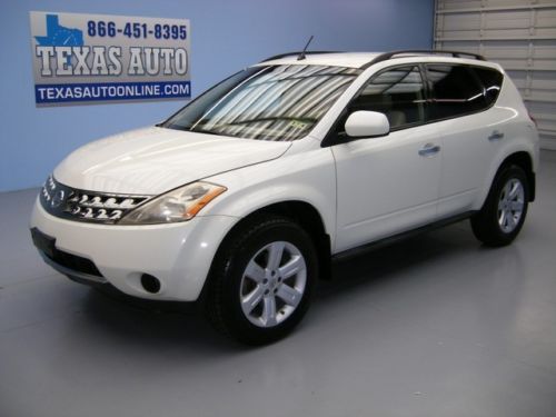 We finance!!!  2007 nissan murano s awd auto leather cd alloy rims texas auto