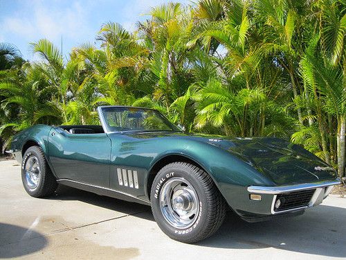 1968 big block convertible corvette stingray! 4-speed manual 454! gorgeous car!