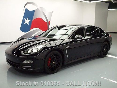 2011 porsche panamera pdk sunroof nav 20&#039;&#034; wheels 30k texas direct auto