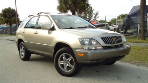 2000 lexus rx300 premium sport utility vehicle two owner florida suv no reserve