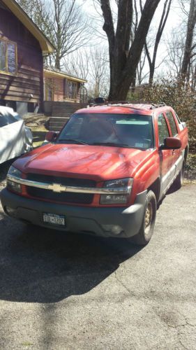 2002 chevrolet avalanche 1500 4x4 base crew cab pickup 4-door 5.3l