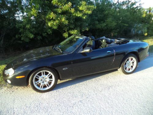 2002 jaguar xk8 base convertible 2-door 4.0l in trible black