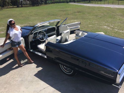 1965 ford thunderbird convertible lincoln roadster corvette cadillac cruiser