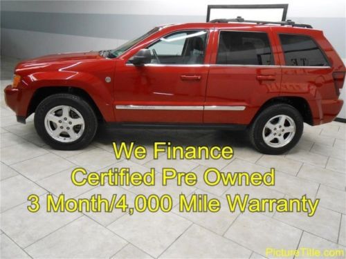 05 jeep grand cherokee limited 4wd leather heated seats we finance texas