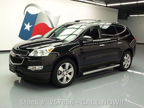 2010 chevy traverse 2lt htd leather rear cam 20&#039;s 75k texas direct auto