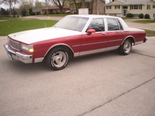 1989 chevrolet caprice classic sedan 4-door 5.0l