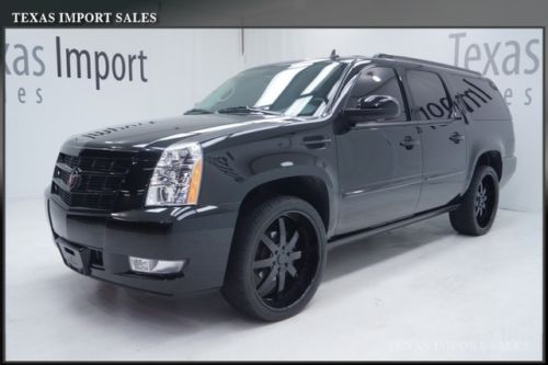 2013 escalade esv premium 9k miles,rear dvd,black/black,1.49% financing