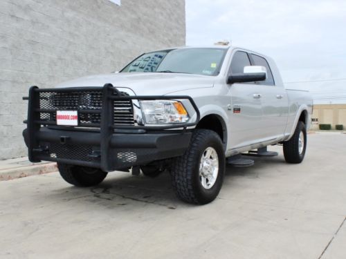 6.7l i6 diesel laramie leather navigation sunroof rear dvd grill guard tow 4x4