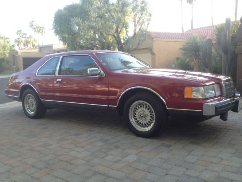 1989 lincoln mk vii lsc