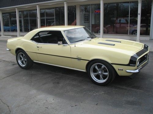 Sell Used 1968 Chevrolet Camaro Ss Butternut Yellow Built 355 Disc 12