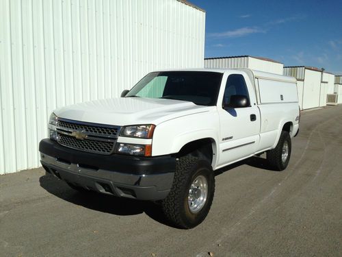 2005 chevrolet silverado 2500 hd ls reg cab surveying truck