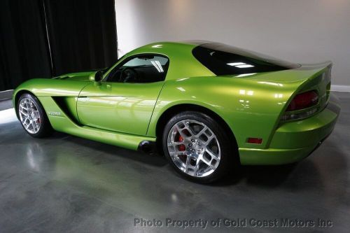 2008 dodge viper *snakeskin green pearl* *graphite painted stripes*