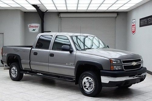 2006 chevy 2500hd diesel 4x4 w/t crew cab texas truck