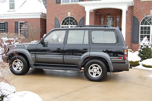 1996 lexus lx450 land cruiser fzj80 lockers black tan pristine