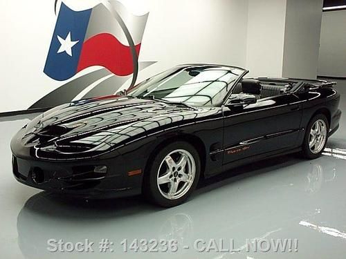 2002 pontiac firebird trans am ws6 convertible auto 21k texas direct auto