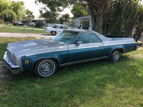 1977 el camino bucket seat v8 350