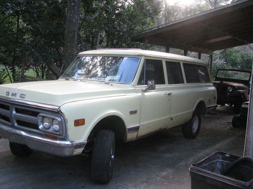 1972 gmc suburban early 3 door 81,000 mi