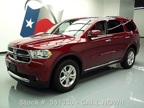 2013 dodge durango crew htd leather rear cam 7-pass 16k texas direct auto