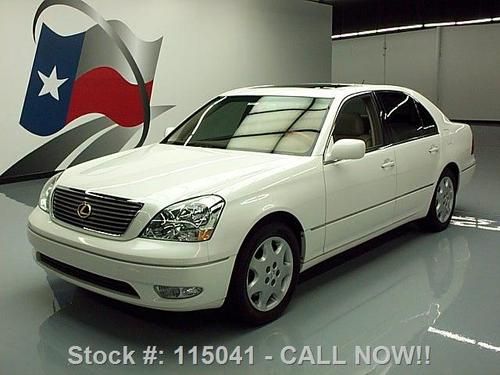 2003 lexus ls430 climate leather sunroof xenons 60k mi texas direct auto