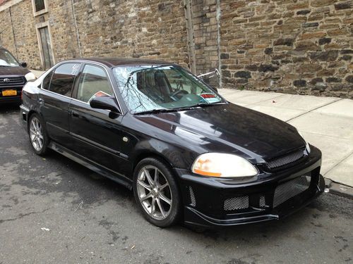 1997 honda civic lx sedan 4-door 1.6l