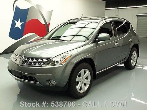 2006 nissan murano sl awd sunroof nav rear cam dvd 66k texas direct auto