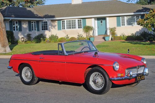 Fantastic  cosmetically restored 1964 mgb roadster drives great, california car