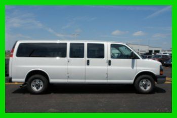 New 2012 gmc savanna 3500 ext wb 15 passenger van~msrp $37,350~save big money!