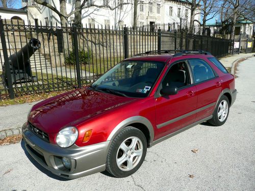 2002 subaru impreza outback sport awd no reserve automatic clean perfect carfax