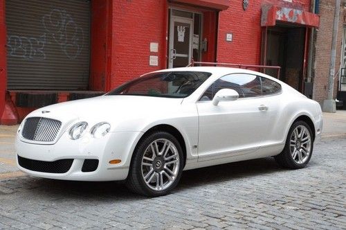 2010 bentley continental gt coupe series 51 in glacier white