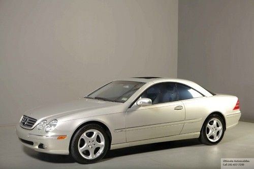 2002 mercedes benz cl600 v12 nav sunroof heat/cool seats xenons pdc pulsated xen