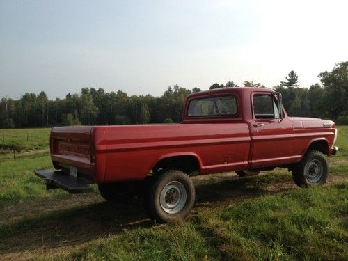 Recently restored 1972 ford f-250 high boy. 38,000 original miles.