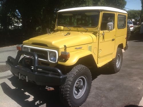 1982 toyota land cruiser fj40 very original with some upgrades