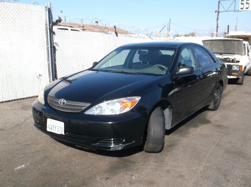 2002 toyota camry, no reserve